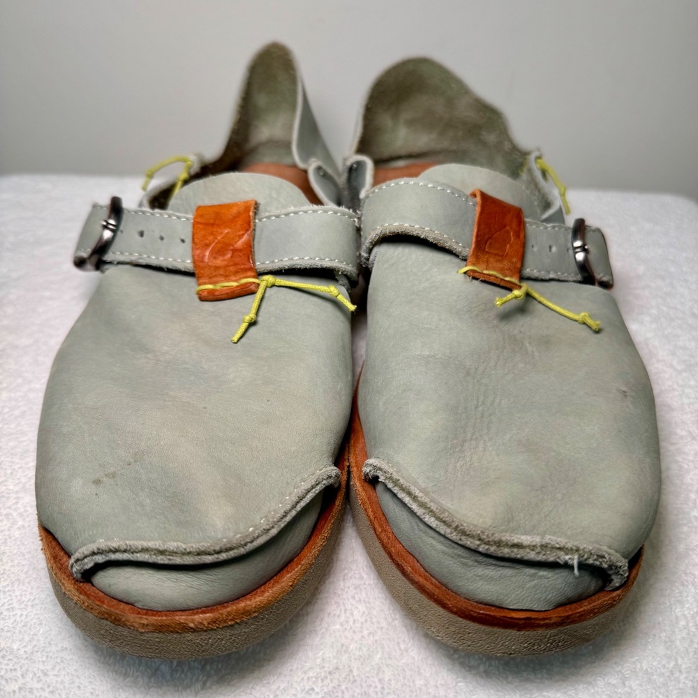 Satorisan Benirras Algue
Premium Size 42 Soft Leather
Mary Jane Sage square toe
